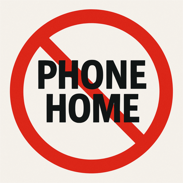 No Phone Home